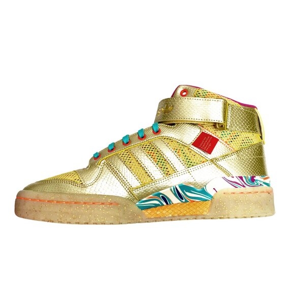 New! adidas Forum Mid Carnival Men’s 11.5 - Picture 10 of 15
